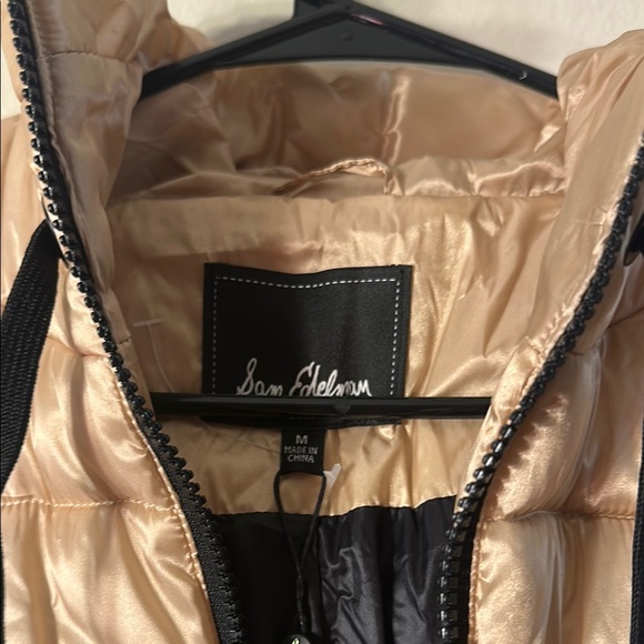 Sam Edelman Soft Gold Puffer Jacket - Picture 4 of 7